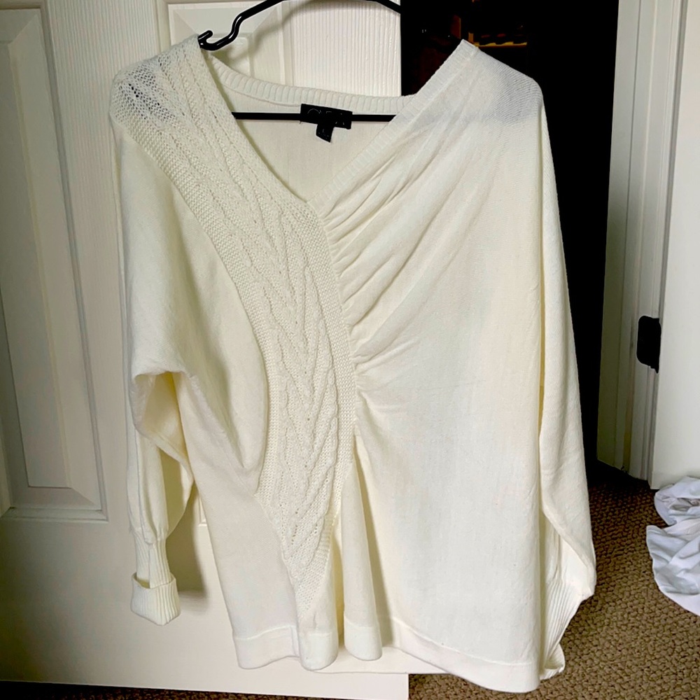 Asymmetrical sweater